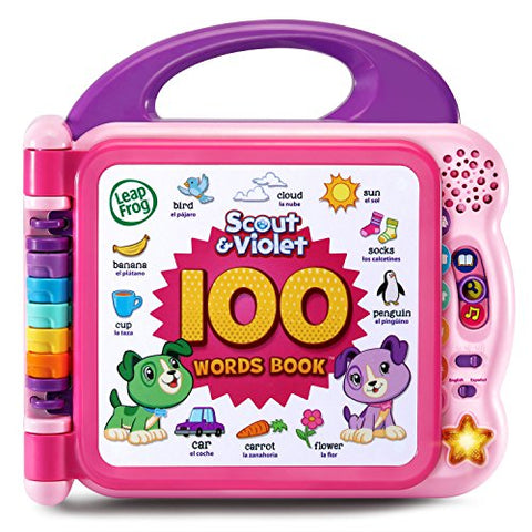 LeapFrog Scout and Violet 100 Words Book (Purple)