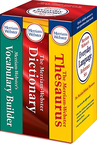 (Newest Edition) Merriam-Webster's Language Reference Set