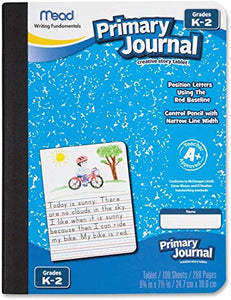 2 Pack of Paper Primary Journal Early 100 CT