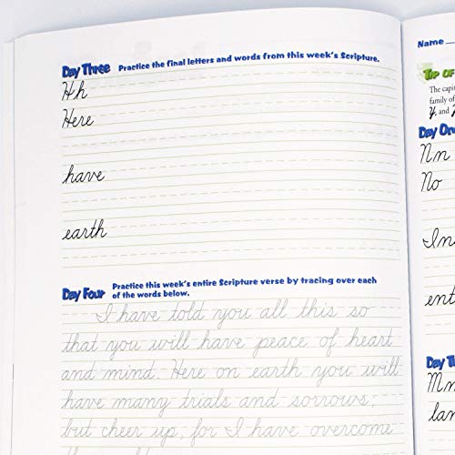 A Reason For Cursive Handwriting Workbook Grade 4
