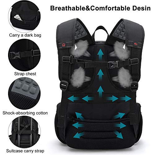 Travel-Laptop-Backpack for Men, 17 Inch Laptop Back pack Bag with Compartment