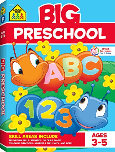 Preschool Workbook - Ages 4 and Up [Colors, Shapes, Numbers 1-10, Alphabet, Pre-Writing, Pre-Reading, Phonics, and More]
